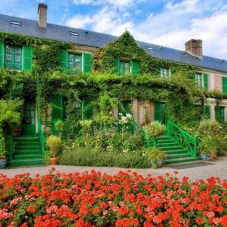 Maison Fleurs De Lys, Climatisee, Wifi Et Parking Privee Gratuit, Lave-Linge, Vernon Giverny Luaran gambar